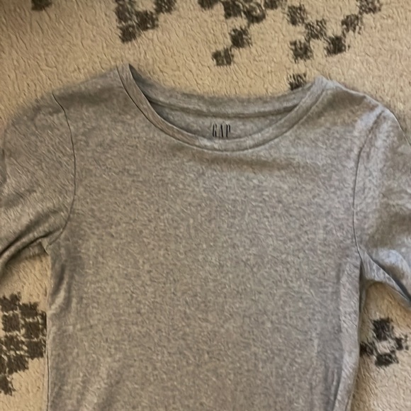 Cotton plain grey tee - Picture 2 of 2